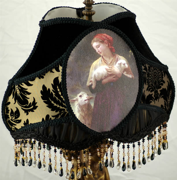 Table or Floor Lamp Shade Plain Jane Shop Victorian Lampshade TF34b